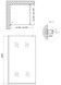 Душова перегородка QTAP Walk-In STANDARD CRM209.C8, скло 8 мм Clear, CalcLess, 90x200, нерухома STDCRM209C8 - STDCRM209C8 - 2