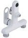 Смеситель для ванны Qtap Jay с душевым гарнитуром Chrome/White QTJAY259CRW45553 - QTJAY259CRW45553 - 3