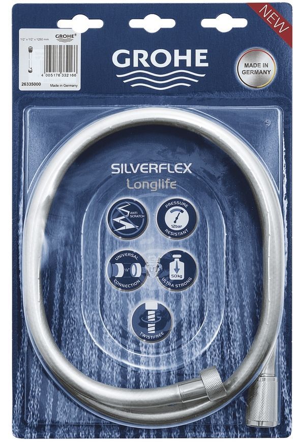 Шланг для душу GROHE Silverflex Longlife 26335000 - 26335000