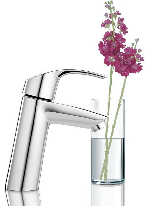 Змішувач для умивальника GROHE Eurosmart 23324001 без донного клапана - 23324001