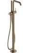Смеситель для ванны напольный HANSGROHE Tecturis S Brushed Bronze 73440140 бронза - 73440140