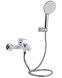 Смеситель для ванны Qtap Jay с душевым гарнитуром Chrome/White QTJAY259CRW45553 - QTJAY259CRW45553 - 1