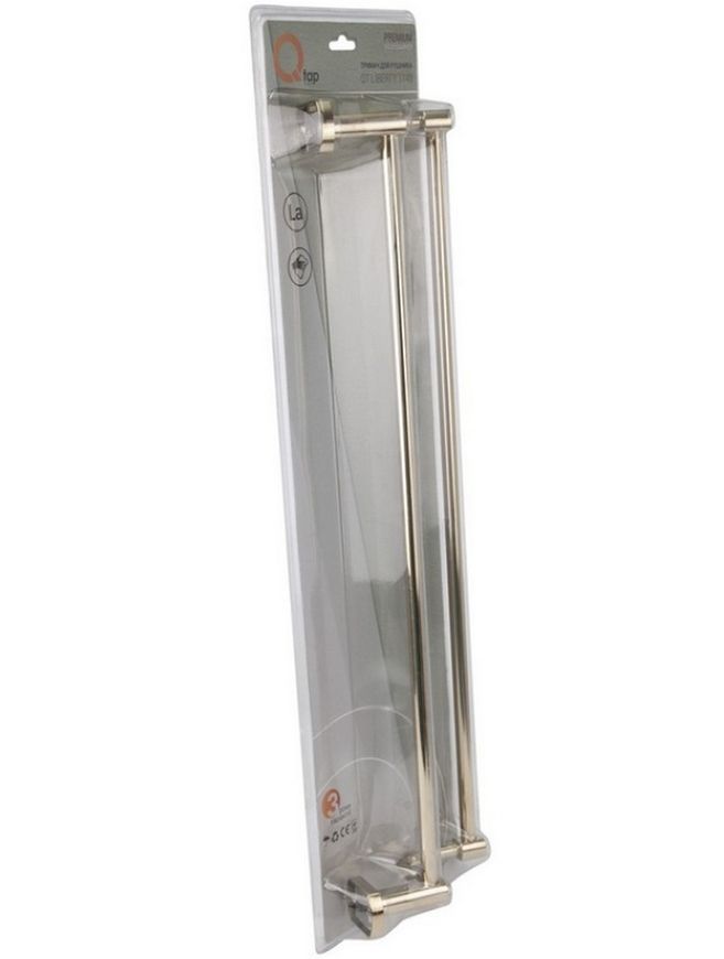 Тримач для рушників QTAP Liberty ORO 1148 золото QTLIBORO1148