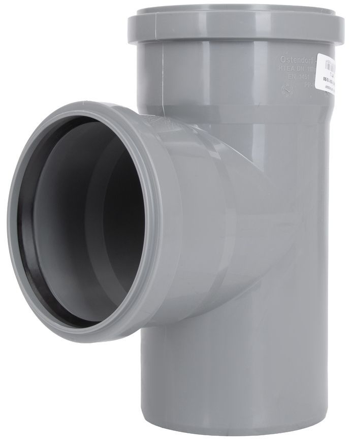 Крестовина двухплоскостная канализационная Ostendorf-OSMA HT-System PLUS d110/110/110/50&times;87&deg; (Л) SD00057311