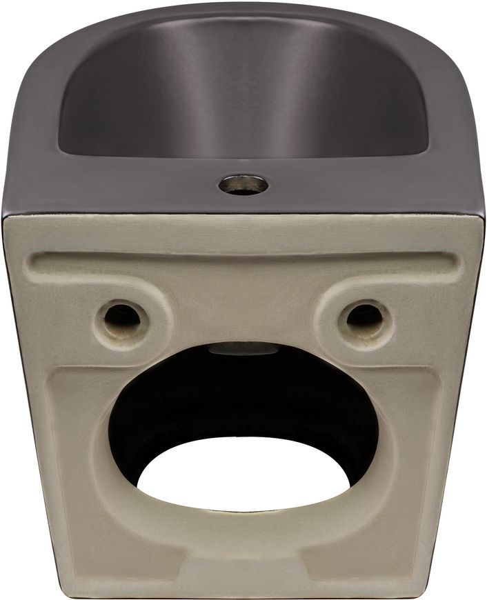 Биде подвесное QTAP Robin 495х370х325 Matt black QT1355046FMB - QT1355046FMB