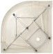Душевой бокс Lidz Tani SB100x100.SAT.LOW.GR низкий, стекло тонированное 4 мм + стенки BLA LTSB100100SATLOWGR - LTSB100100SATLOWGR - 13
