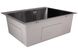 Кухонна мийка LIDZ Handmade H6050B PVD Brush Black 3,0/0,8 LDH6050BPVD43621 чорна - LDH6050BPVD43621 - 3