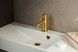 Смеситель для умывальника KFA ARMATURA MOZA GOLD 5032-815-31 с донным клапаном - 5032-815-31 - 2
