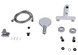 Смеситель для ванны Qtap Jay с душевым гарнитуром Chrome/White QTJAY259CRW45553 - QTJAY259CRW45553 - 5