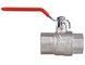Кран шаровой Thermo Alliance Forte 1" ВР прямой, латунь, PN40, рычаг SF600W25 - SF600W25 - 5