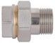 З'єднання згін-американка Thermo Alliance Standart 3/4" ВЗ пряме латунь нікель TAS190W20