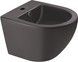 Биде подвесное QTAP Robin 495х370х325 Matt black QT1355046FMB - QT1355046FMB - 1