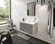 Змішувач для раковини HANSGROHE Finoris 110 на 3 отвори Matt White 76033700 білий матовий з донним клапаном push-open - 76033700 - 3