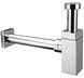 Сифон для умивальника McALPINE 1 1/4&Prime; x 32 мм квадратний хром латунь CA32SQEU-CB - CA32SQEU-CB - 1