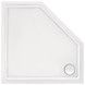 Душовий піддон QTAP Diamond 301112 100x100x12 см + сифон DIAMOND301112