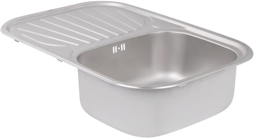 Кухонная мойка QTAP 7448 Micro Decor 0,8 мм (188) - QT7448MICDEC08