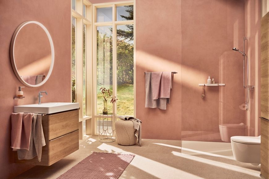 Смеситель для раковины HANSGROHE Tecturis S 150 Fine CoolStart EcoSmart+ Chrome 73341000 хром - 73341000