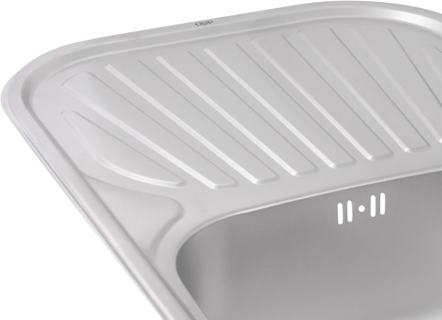Кухонная мойка QTAP 7448 Micro Decor 0,8 мм (188) - QT7448MICDEC08