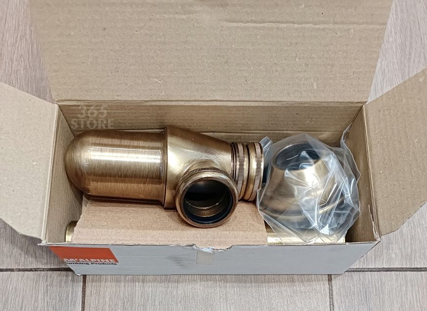 Сифон для умывальника McALPINE 1 1/4&Prime; x 32 мм античная бронза латунь 200AB - 200AB