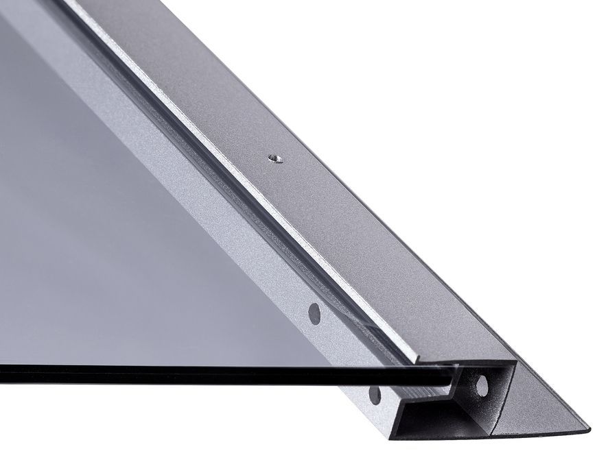 Душевой бокс Lidz Tani SB100x100.SAT.LOW.GR низкий, стекло тонированное 4 мм + стенки BLA LTSB100100SATLOWGR - LTSB100100SATLOWGR