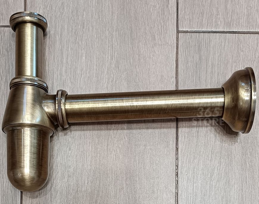 Сифон для умывальника McALPINE 1 1/4&Prime; x 32 мм античная бронза латунь 200AB - 200AB