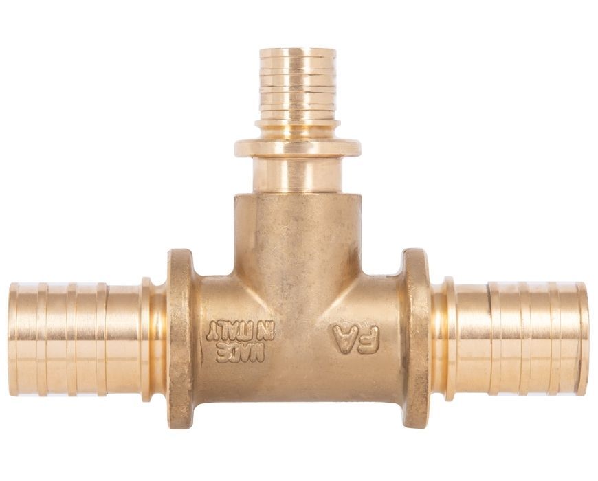 Тройник для аксиального фитинга Icma d25x3,5-16x2,2-25x3,5 латунь №1039 851039GXBOGX05