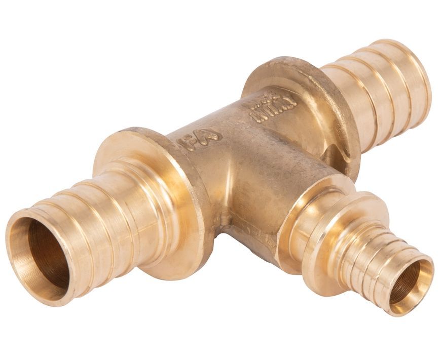 Тройник для аксиального фитинга Icma d25x3,5-16x2,2-25x3,5 латунь №1039 851039GXBOGX05