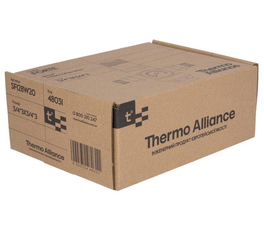 Фільтр самопромивний для холодної води Thermo Alliance Forte 3/4" ЗР з редуктором тиску SF128W20 - SF128W20