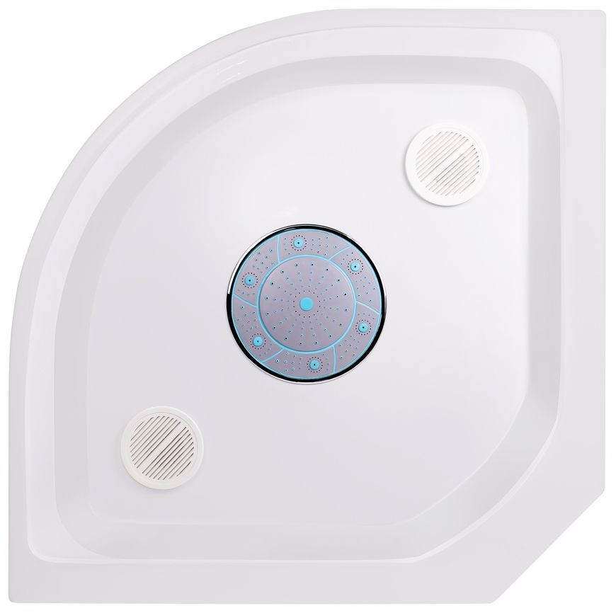 Душевой бокс Lidz Tani SB100x100.SAT.LOW.GR низкий, стекло тонированное 4 мм + стенки BLA LTSB100100SATLOWGR - LTSB100100SATLOWGR
